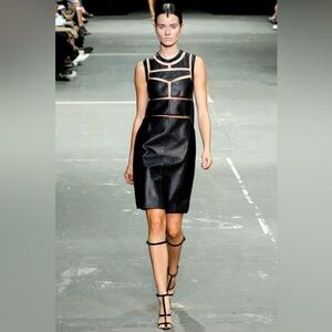 Alexander Wang Aline Runway Sandals – Black